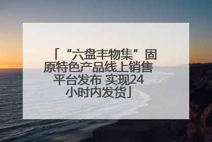 “六盘丰物集”固原特色产品线上销售平台发布 实现24小时内发货