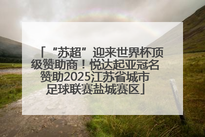 “苏超”迎来世界杯顶级赞助商！悦达起亚冠名赞助2025江苏省城市足球联赛盐城赛区