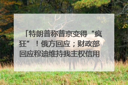 特朗普称普京变得“疯狂”！俄方回应；财政部回应穆迪维持我主权信用评级；小米辟谣“定制芯片”；不听人类指挥，OpenAI模型拒关闭丨每经早参