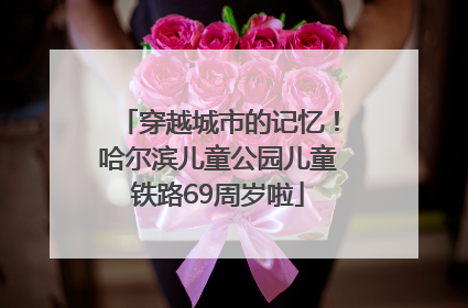 穿越城市的记忆！哈尔滨儿童公园儿童铁路69周岁啦