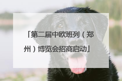 第二届中欧班列（郑州）博览会招商启动