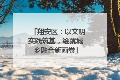 翔安区：以文明实践筑基，绘就城乡融合新画卷
