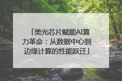 美光芯片赋能AI算力革命：从数据中心到边缘计算的性能跃迁