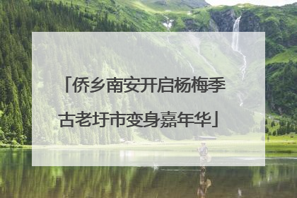 侨乡南安开启杨梅季 古老圩市变身嘉年华