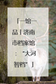 一馆一品丨济南市档案馆：“大河智档”