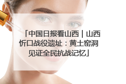 中国日报看山西｜山西忻口战役遗址：黄土窑洞见证全民抗战记忆