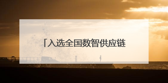 入选全国数智供应链典型城市！成都如何打造数智化外贸供应链