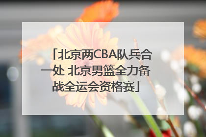 北京两CBA队兵合一处 北京男篮全力备战全运会资格赛