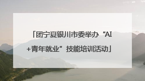 团宁夏银川市委举办“AI+青年就业”技能培训活动