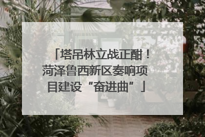 塔吊林立战正酣！菏泽鲁西新区奏响项目建设“奋进曲”