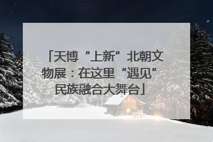 天博“上新”北朝文物展：在这里“遇见”民族融合大舞台