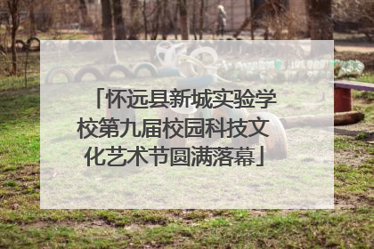 怀远县新城实验学校第九届校园科技文化艺术节圆满落幕