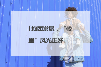 抱团发展，“楼里”风光正好