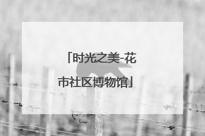 时光之美-花市社区博物馆