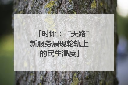 时评：“天路”新服务展现轮轨上的民生温度