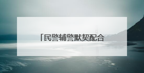 民警辅警默契配合 营救落水女子