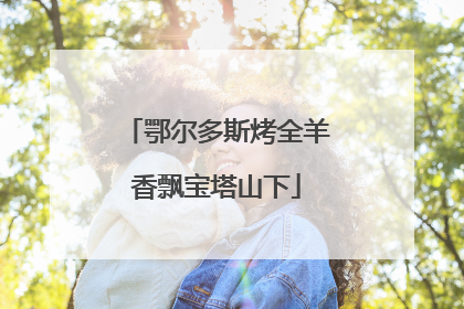 鄂尔多斯烤全羊香飘宝塔山下