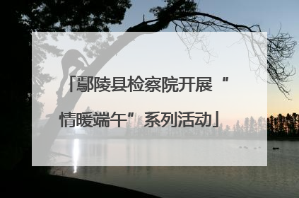 鄢陵县检察院开展“情暖端午”系列活动