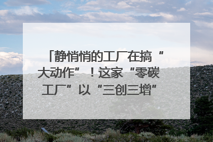 静悄悄的工厂在搞“大动作”！这家“零碳工厂”以“三创三增”探索共富新路径｜网络名人四川行