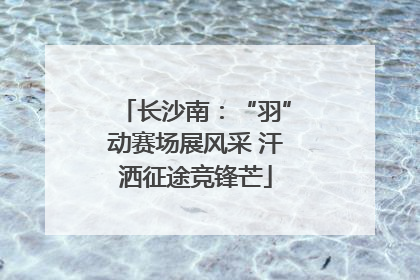 长沙南：“羽”动赛场展风采 汗洒征途竞锋芒