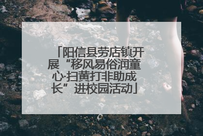 阳信县劳店镇开展“移风易俗润童心·扫黄打非助成长”进校园活动