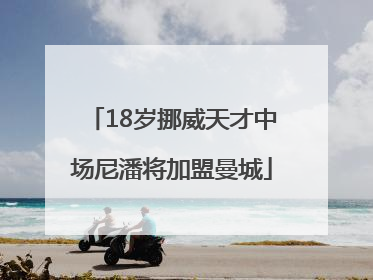 18岁挪威天才中场尼潘将加盟曼城