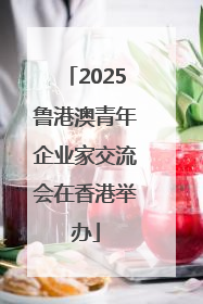 2025鲁港澳青年企业家交流会在香港举办